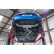 SCORPION RS3 8V Non-res cat/gpf-back system with valves (Carbon Fibre)