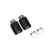 SCORPION RS3 8P Twin 90mm carbon fibre Ascari tips (carbon fibre)