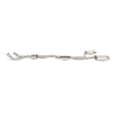 SCORPION RS4 B8 Resonated cat-back system inc active exhaust valve (polished steel)