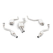 SCORPION RS4 B8 Resonated cat-back system inc active exhaust valve (polished steel)