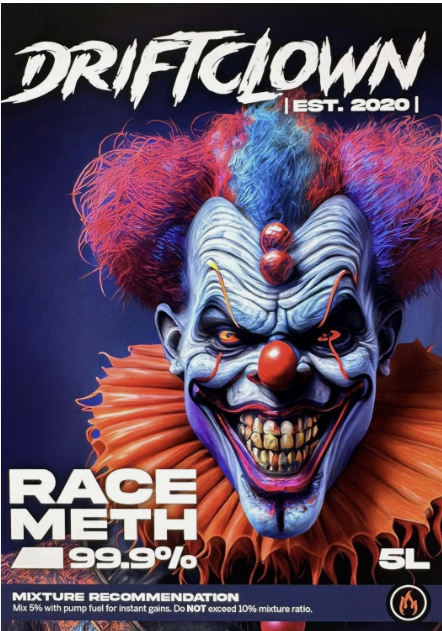 DRIFTCLOWN Race meth & Octane Booster - 5L