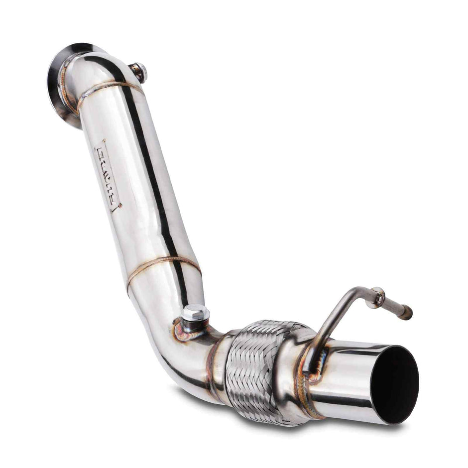 2.5″ Exhaust Decat Downpipe – BMW 1 3 Series F20 / F21 / F22 / F30 N13 1.6T 114i – 120i / 316i – 318i