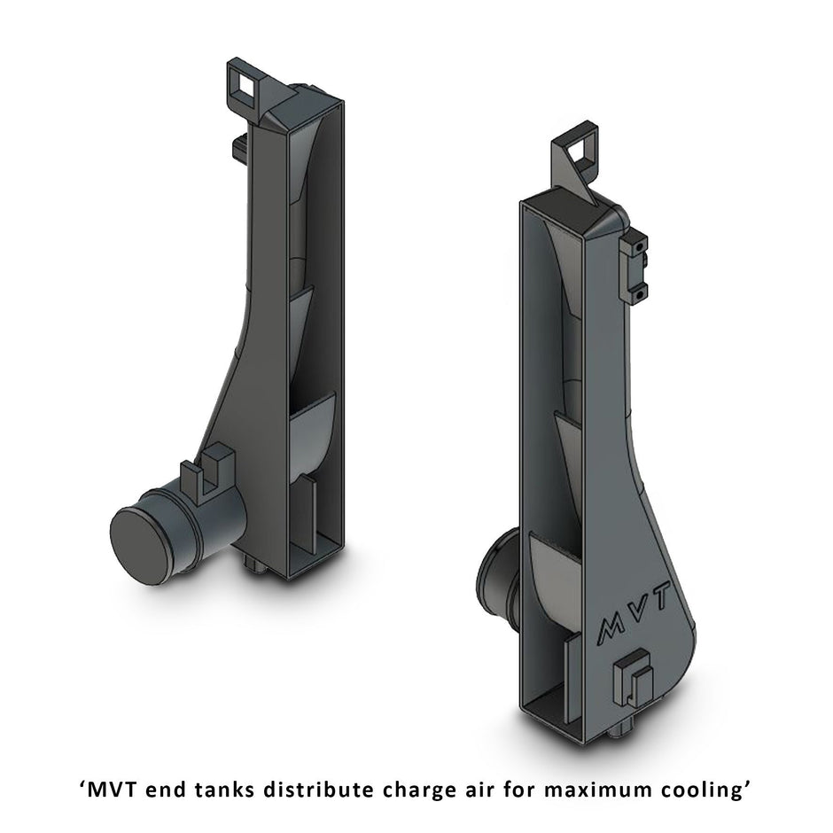 DIRENZA VW Golf MK7 GTI + R 2.0 TSI 12-20 – MVT Front Mount Intercooler