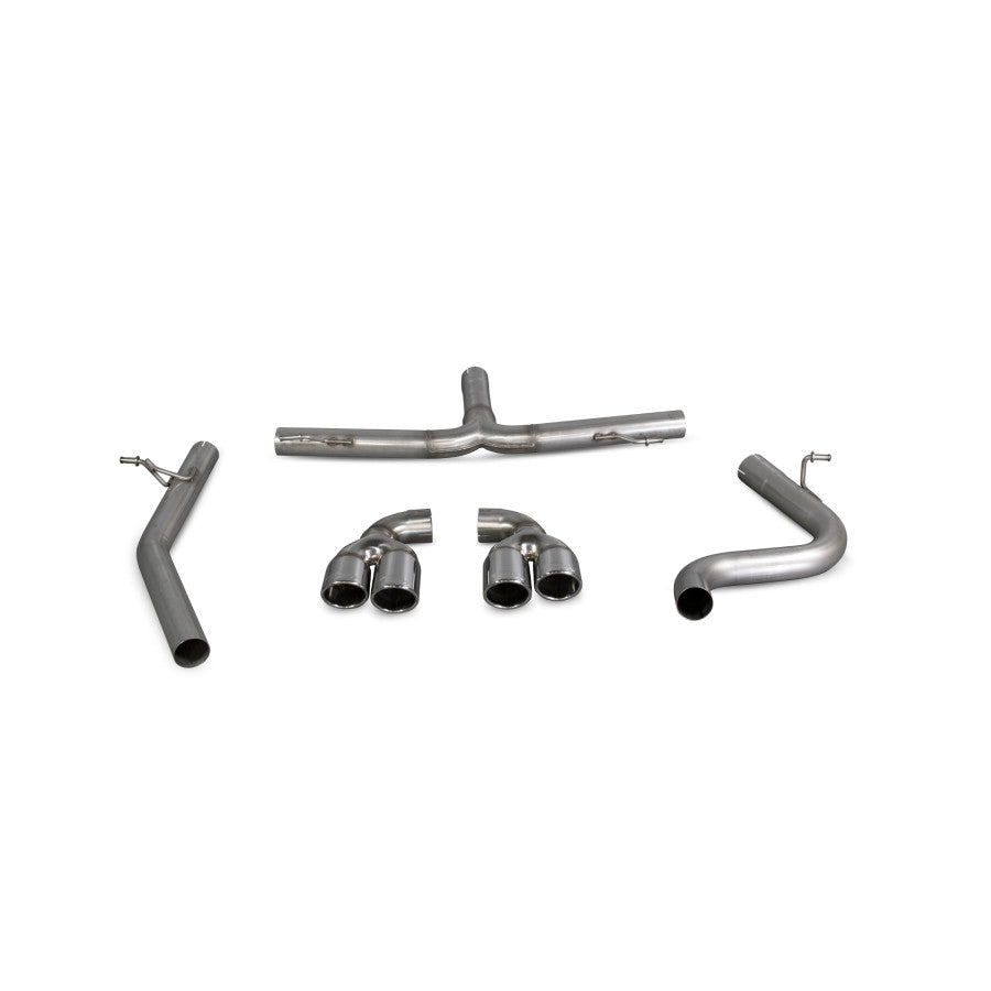 SCORPION TT MK2 2.0 TDI Cat-back system (polished steel)