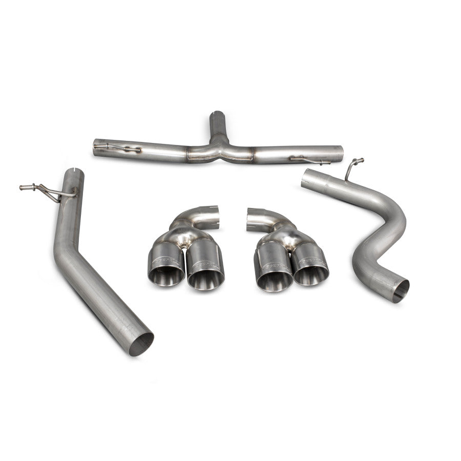 SCORPION TT MK2 2.0 TDI Cat-back System(polished steel)