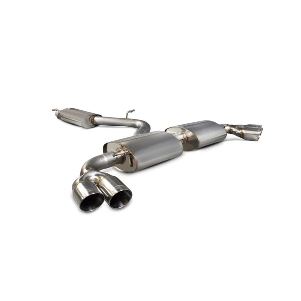 SCORPION TT MK2 3.2 V6 Resonated cat-back system (polished steel)