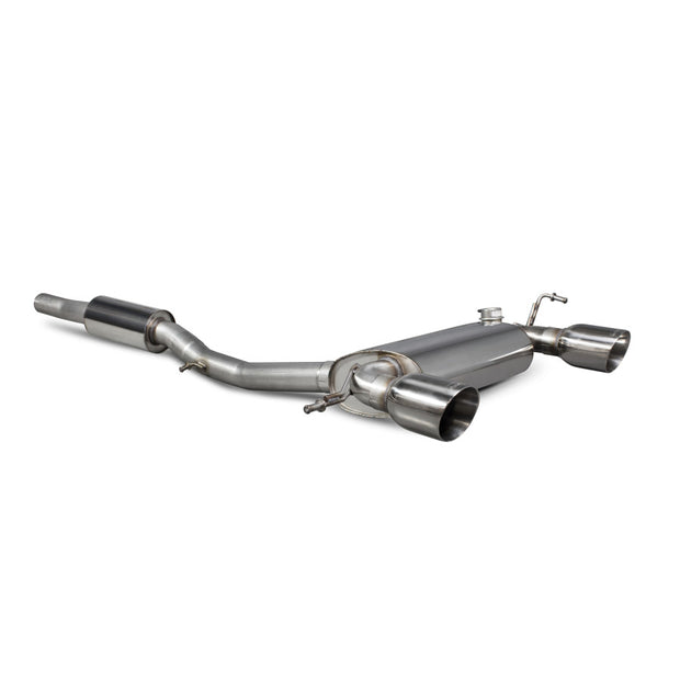 SCORPION TT MK1 Quattro Sport 240 Resonated cat-back (polished steel)