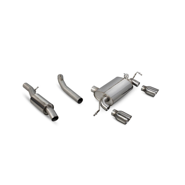 SCORPION TT 3.2 V6 Resonated cat-back system (polished steel)