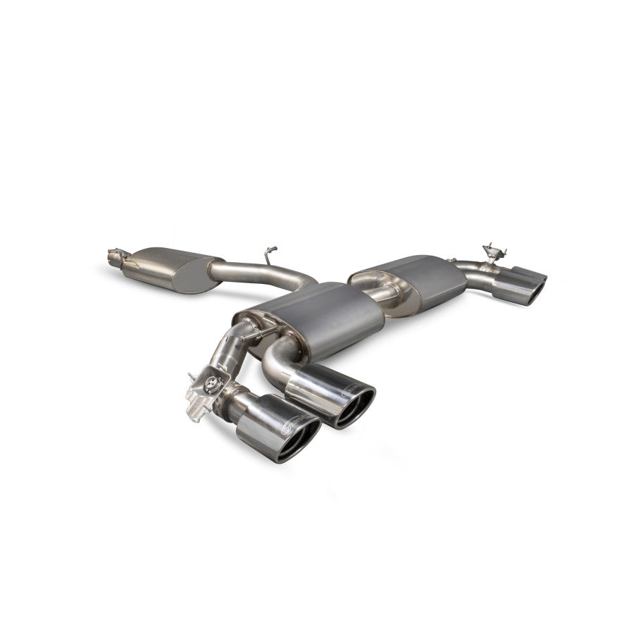 SCORPION TT S MK3 Reasonated cat-back (with valves)
