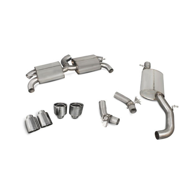 SCORPION TT S MK3 Reasonated cat-back (with valves)