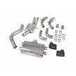 SCORPION RS3 8V Saloon Resonated cat/gpf-back system with valves (Carbon Fibre)
