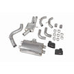 SCORPION RS3 8V Resonated cat/gpf-back system without valves (Carbon Fibre)