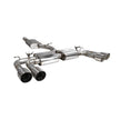 SCORPION S3 2.0T 8V Resonated cat/gpf-back system with valves (Polished Daytona)