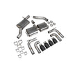 SCORPION S3 2.0T 8V Resonated cat/gpf-back system without valves (Daytona trims)