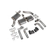 SCORPION S3 2.0T 8V Resonated cat/gpf-back system with valves (Carbon fibre)