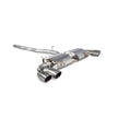 SCORPION S1 2.0 TFSi Non-res cat-back system with electronic valves (Polished steel)