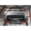 SCORPION RS3 8V Resonated cat-back system with valves (Carbon Fibre)