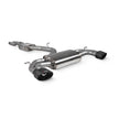 SCORPION RS3 8V Resonated cat-back system without valves (Carbon Fibre)