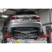 SCORPION RS3 8V Resonated cat-back system without valves (Carbon Fibre)
