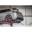 SCORPION RS3 8V Resonated cat-back system without valves (Carbon Fibre)