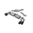 SCORPION S3 2.0T 8V Resonated cat/gpf-back system with valves (Carbon fibre)
