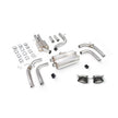 SCORPION RS3 8Y Resonated Cat/GPF-back system with valves (Carbon Fibre)
