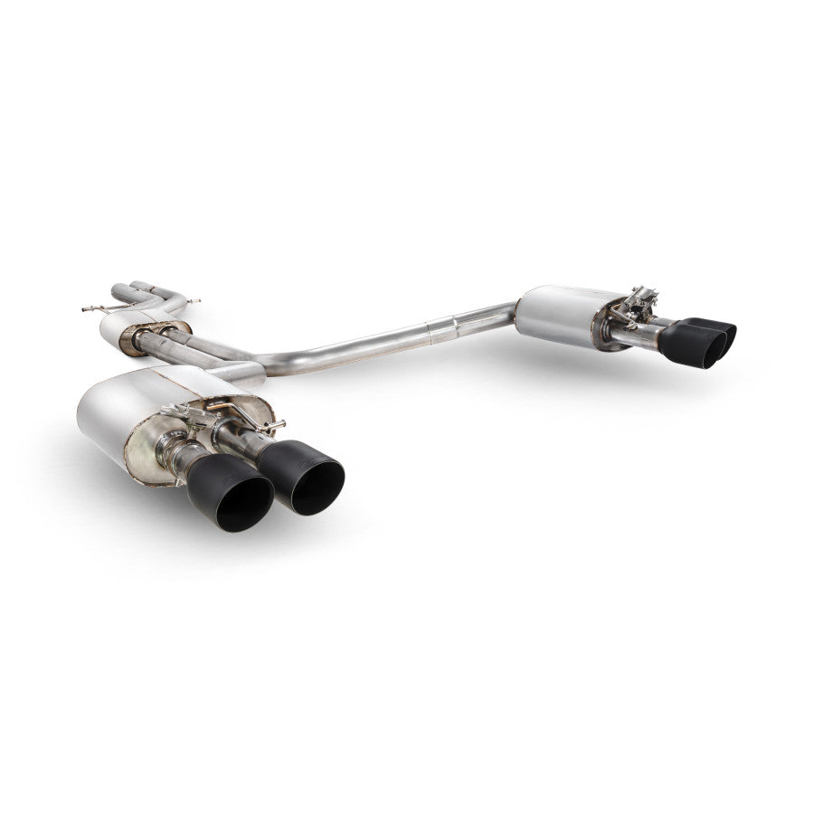 SCORPION S6 C7 4.0 TFSI Resonated half system with electronic valves (Daytona trims)