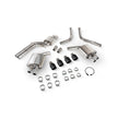 SCORPION S6 C7 4.0 TFSI Resonated half system with electronic valves (Daytona trims)