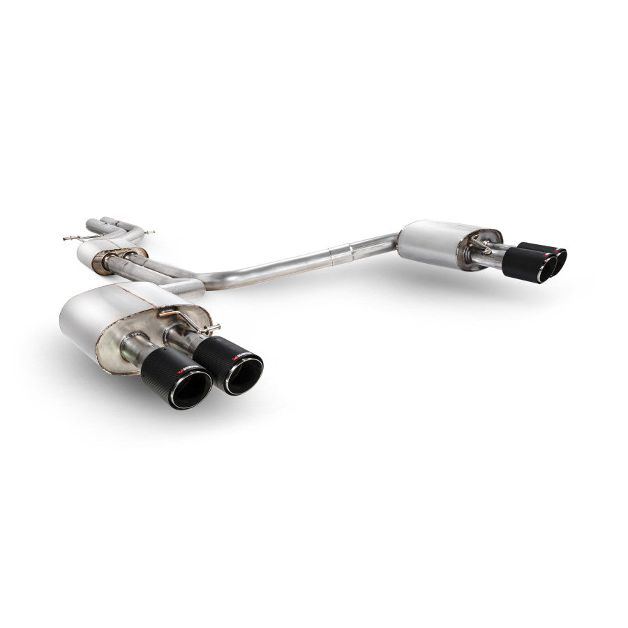 SCORPION S6 C7 4.0 TFSI Resonated half system with no valves (Daytona trims)