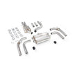 SCORPION RS3 8Y Resonated gpf-back system non valved (Carbon Fibre)