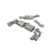 SCORPION SQ2 Resonated gpf-back system with valves (polished steel)