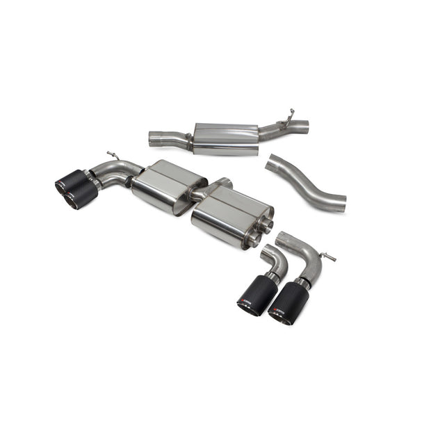 SCORPION SQ2 Resonated gpf-back system non valved (Carbon fibre)