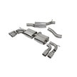 SCORPION SQ2 Resonated gpf-back system non valved (polished steel )