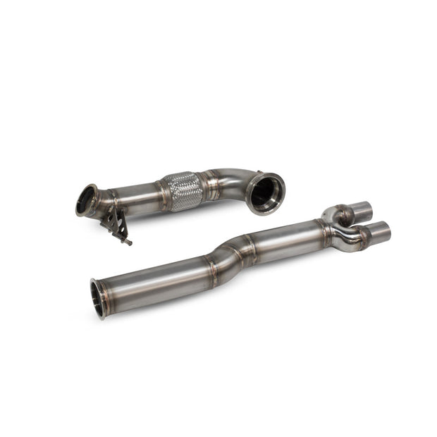 SCORPION TT RS MK2 De-cat downpipe