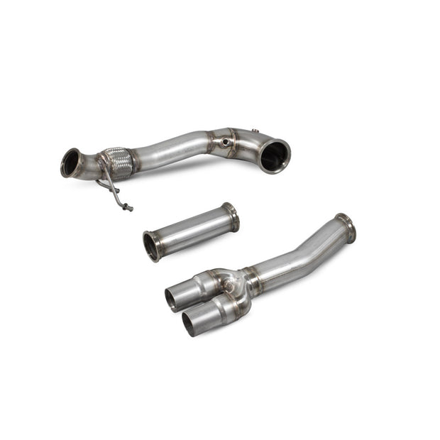 SCORPION RS3 8V De-cat downpipe