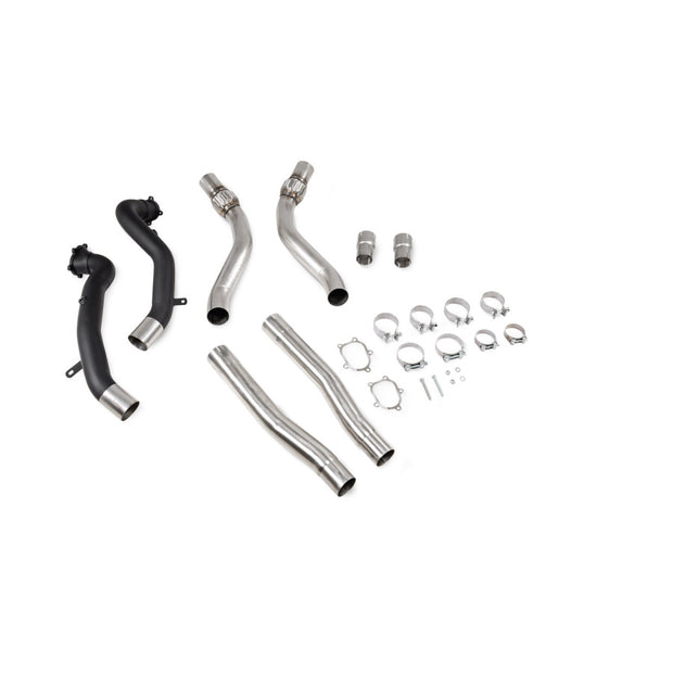 SCORPION RS6 C7 De-cat Downpipes with Large Bore Front Pipes