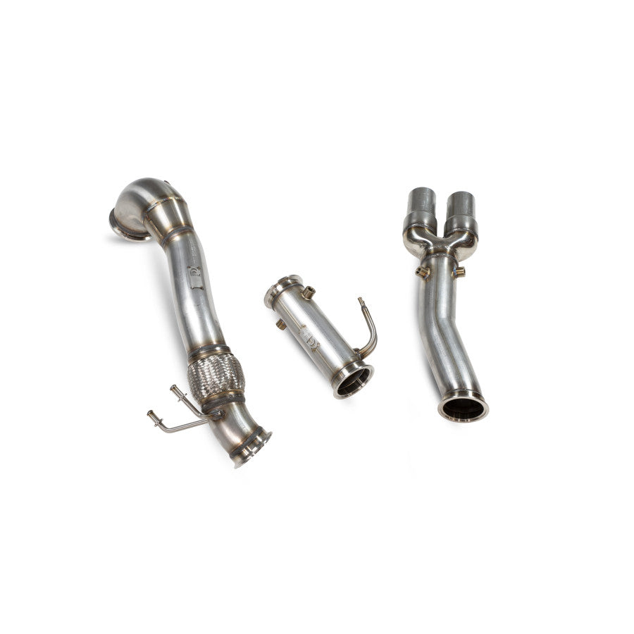 SCORPION RSQ3 F3 De-cat downpipe Removes GPF