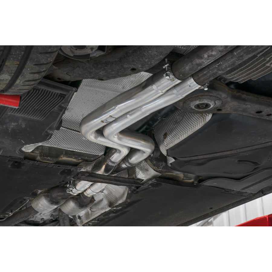 SCORPION S5 3.0 TFSI V6 Original centre silencer delete with x-pipe