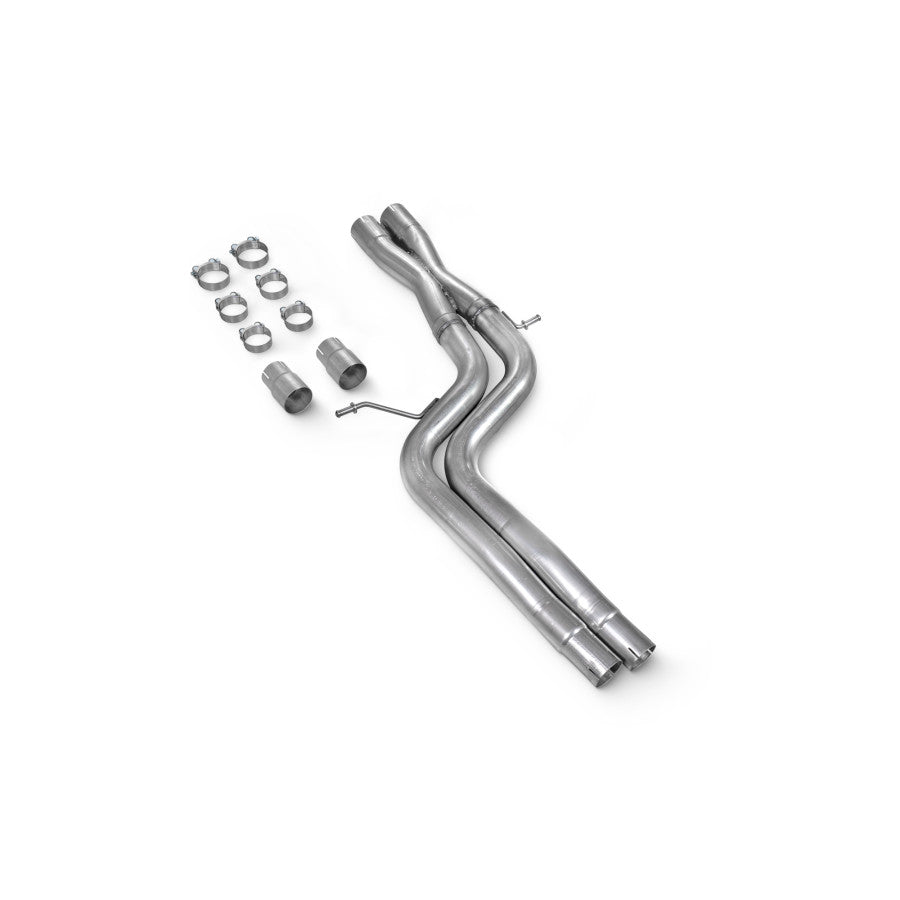 SCORPION S4 3.0 TSFI V6 Original centre silencer delete with x-pipe