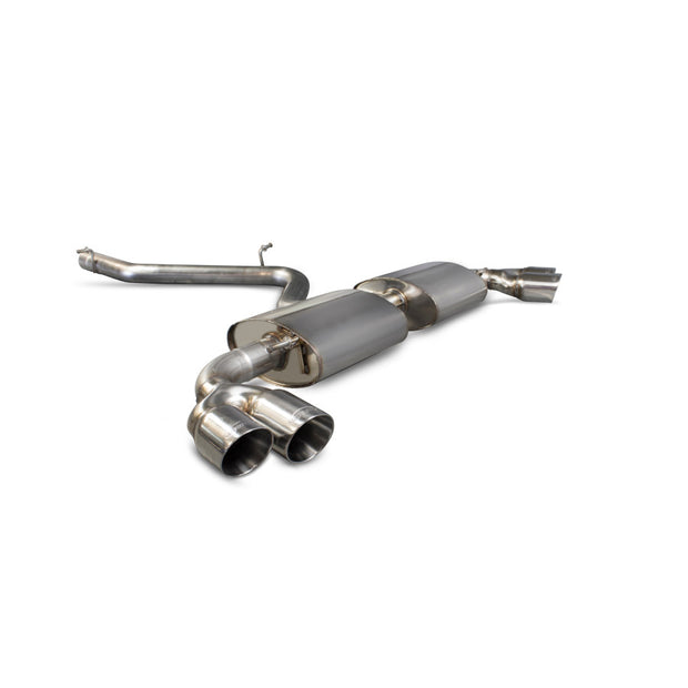 SCORPION TT MK2 3.2 V6 Resonated cat-back system (polished Daytona)