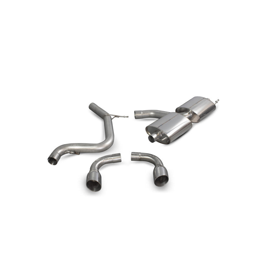 SCORPION TT MK2 2.0 TFSi 2WD Cat-back System (polished steel)