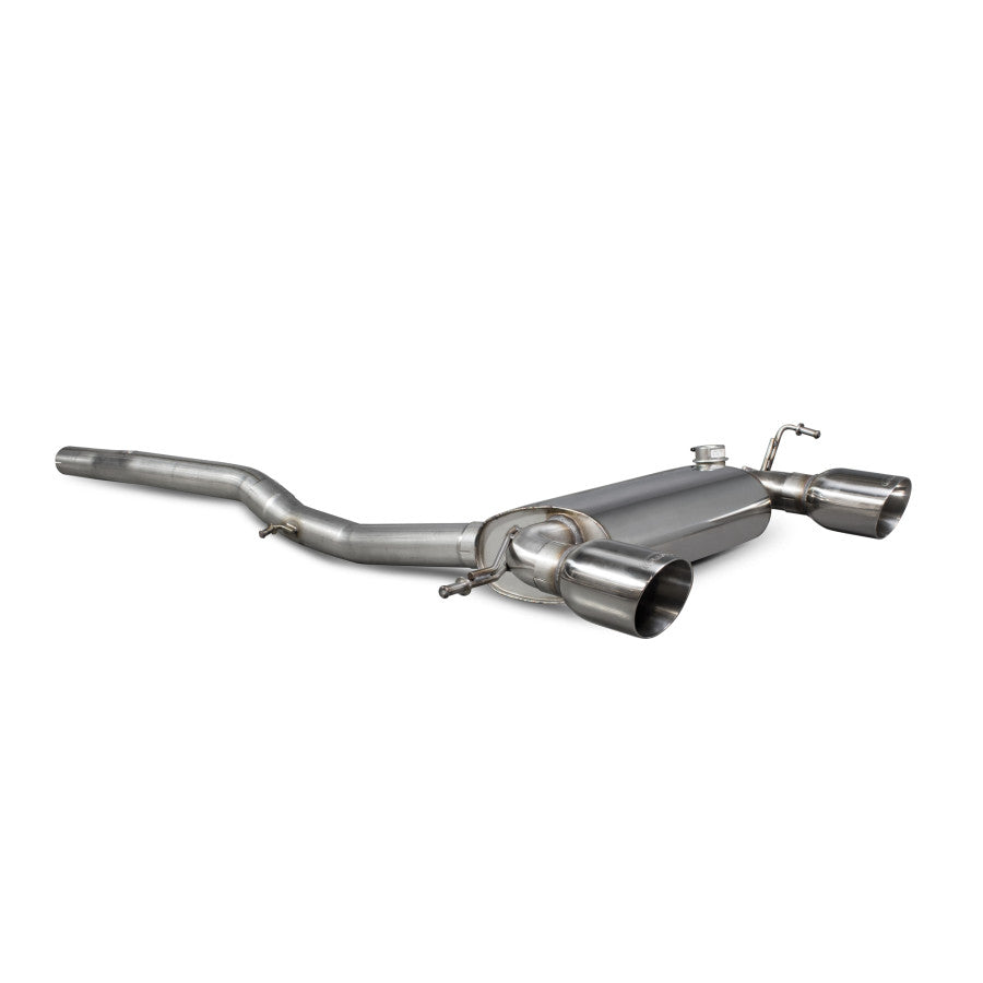 SCORPION TT 3.2 V6 Non-resonated cat-back system (polished steel)
