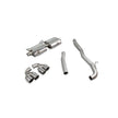 SCORPION S1 2.0 TFSi Non-res cat-back system with electronic valves (Polished steel)