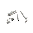 SCORPION S1 2.0 TFSi Non-res cat-back system with electronic valves (Polished steel)
