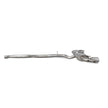 SCORPION S1 2.0 TFSi Non-res cat-back system with electronic valves (Polished steel)