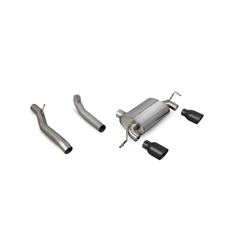 SCORPION TT MK1 Quattro Sport 240 Non-resonated cat-back system (polished steel)