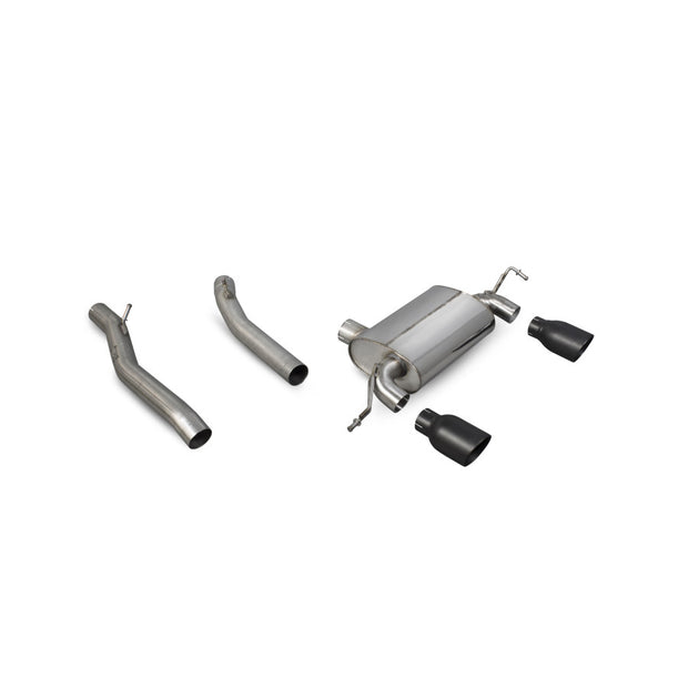 SCORPION TT MK1 Quattro Sport 240 Non-resonated cat-back system (polished steel)
