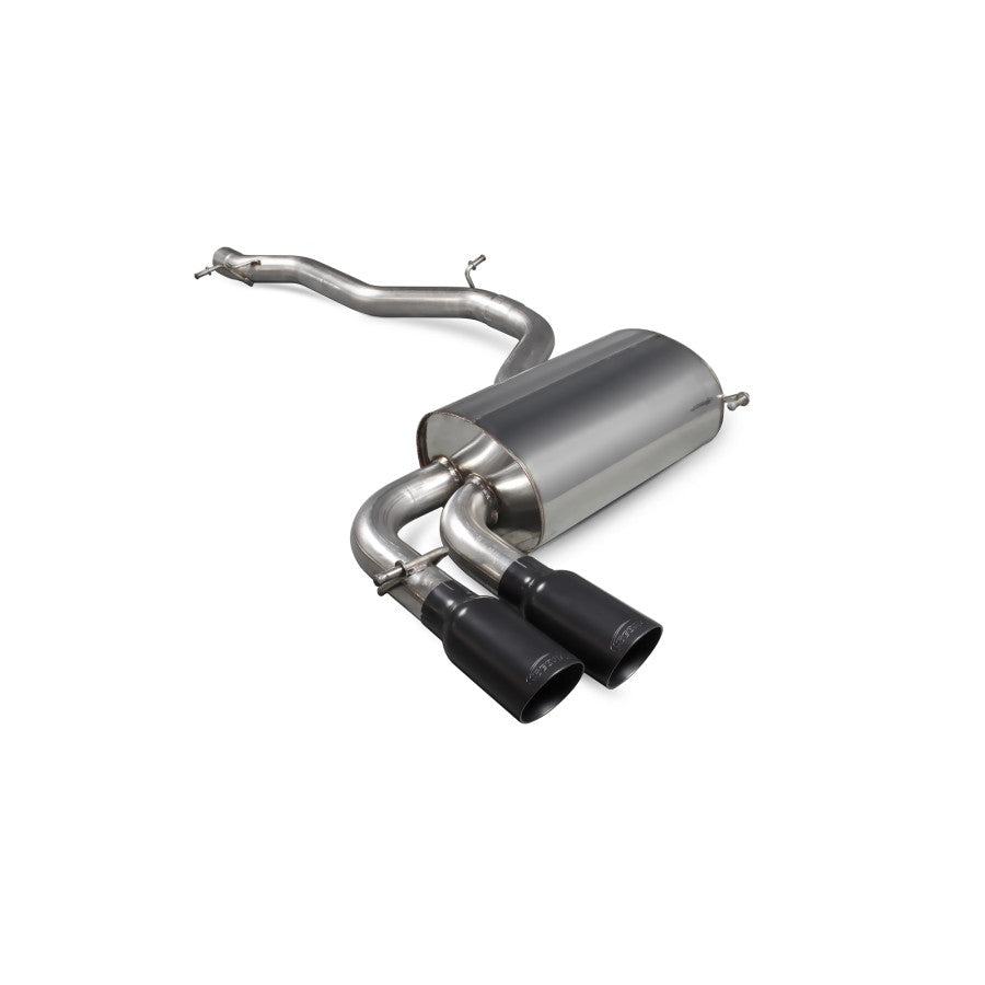 SCORPION S3 8P Non-resonated cat-back system