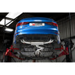 SCORPION RS3 8V Non-resonated cat/gpf-back system without valves (Carbon Fibre)