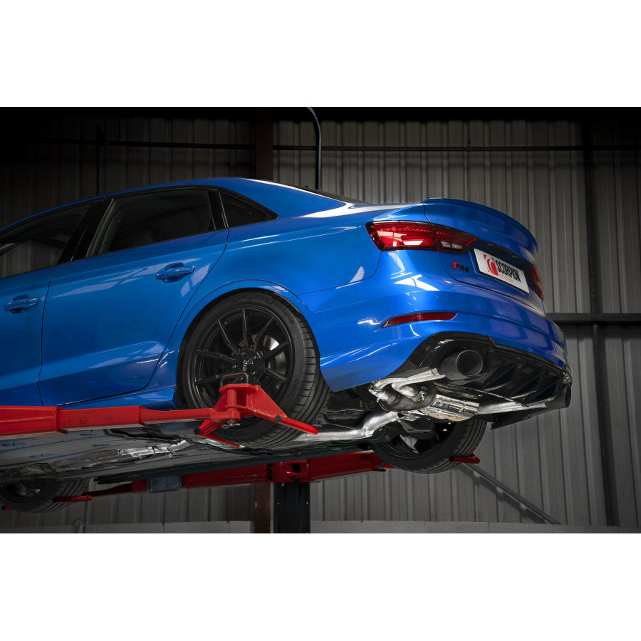SCORPION RS3 8V Non-resonated cat/gpf-back system without valves (Carbon Fibre)